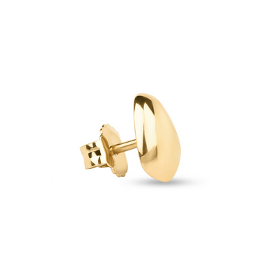 ALEX NUGGET STUD EARRING IN GOLD VERMEIL - EARRINGS from STELLAR 79 - Shop now at stellar79.com 