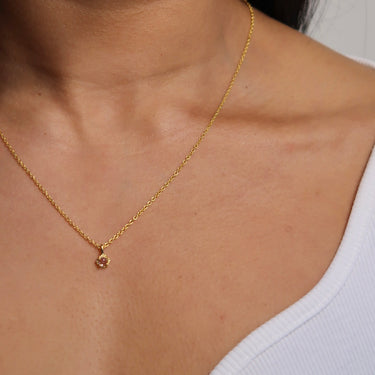 Precious White Topaz Necklace - April - NECKLACES from STELLAR 79 - Shop now at stellar79.com 