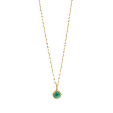 Precious Green Onyx Necklace - May - NECKLACES from STELLAR 79 - Shop now at stellar79.com 