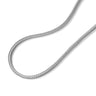 SNAKE CHAIN IN STERLING SILVER - CHAINS from STELLAR 79 - Shop now at stellar79.com 