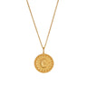 SELENE NECKLACE IN GOLD VERMEIL - NECKLACES from STELLAR 79 - Shop now at stellar79.com 