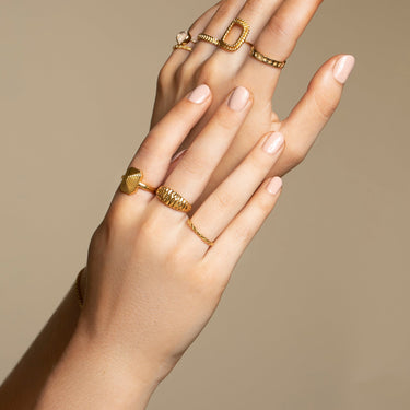 WONDER IN GOLD VERMEIL - RING from STELLAR 79 - Shop now at stellar79.com 