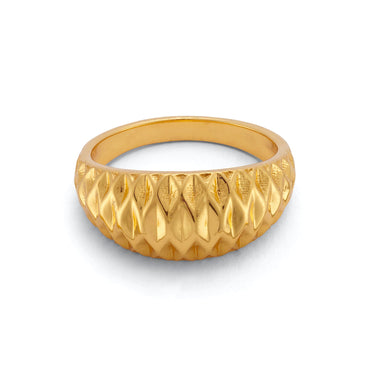 SUNCATCHER RING IN GOLD VERMEIL - RINGS from STELLAR 79 - Shop now at stellar79.com 