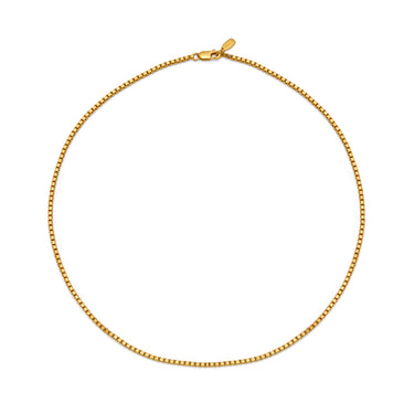 'X' Box Chain 2 - Necklaces from STELLAR 79 - Shop now at stellar79.com 