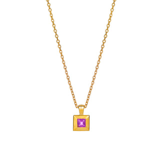 Element Amethyst Necklace - NECKLACES from STELLAR 79 - Shop now at stellar79.com 