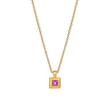 Element Amethyst Necklace - NECKLACES from STELLAR 79 - Shop now at stellar79.com 
