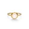Lune Rainbow Moonstone Ring - RING from STELLAR 79 - Shop now at stellar79.com 