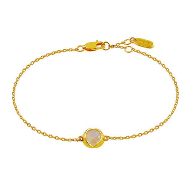 Lune Rainbow Moonstone Bracelet - BRACELETS from STELLAR 79 - Shop now at stellar79.com 